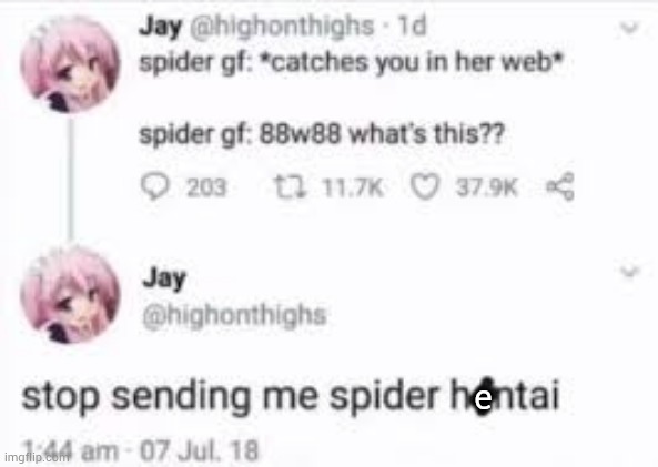 e | made w/ Imgflip meme maker