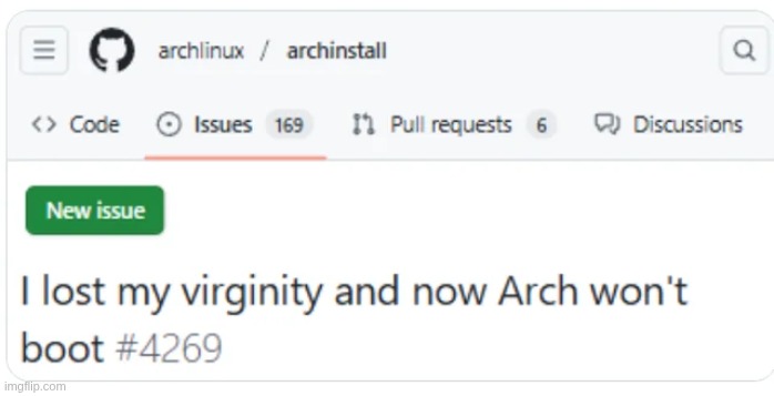 arch has an advanced detector that borks itself whenever they sense their user has a woman | made w/ Imgflip meme maker
