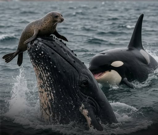 whale protect seal meme Blank Meme Template