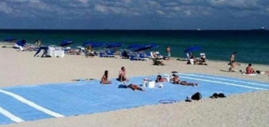 Beach Blank Meme Template