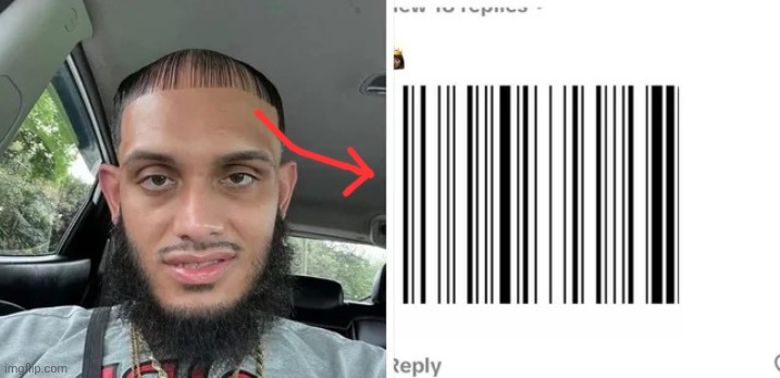 Barcode | image tagged in shitpost | made w/ Imgflip meme maker