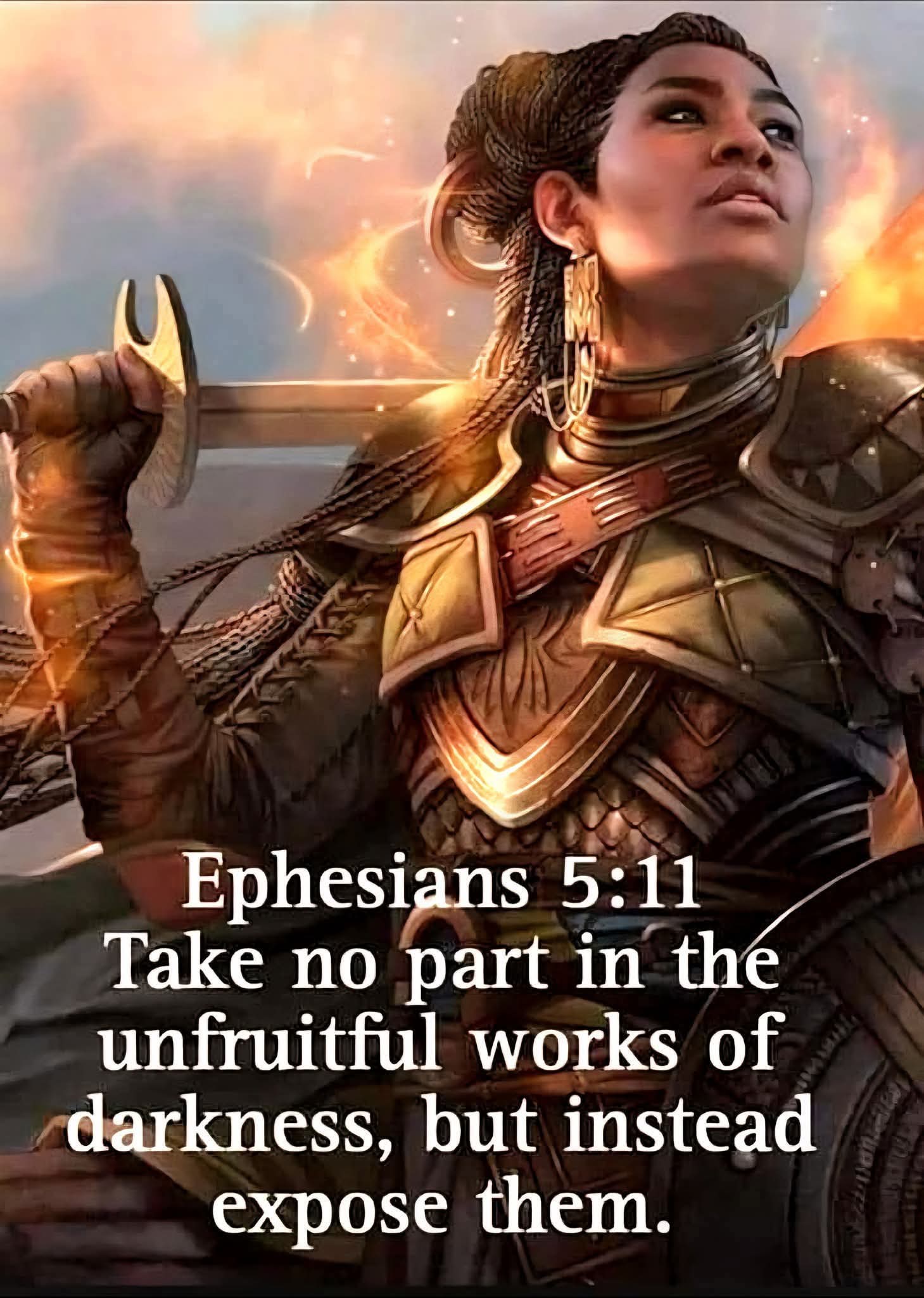 Another CUTE woman warrior PHOTO’s on various "religious looking Blank Meme Template