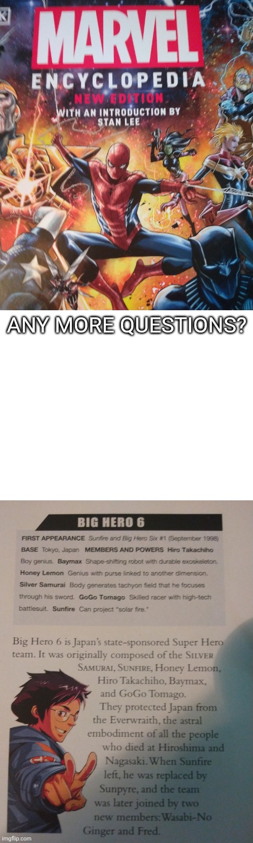 ANY MORE QUESTIONS? | made w/ Imgflip meme maker