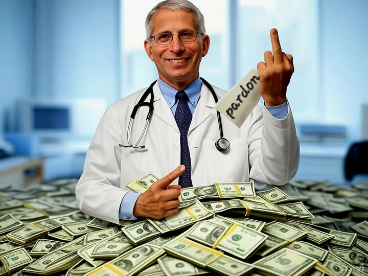 Dr Feces Money & pardon Blank Meme Template
