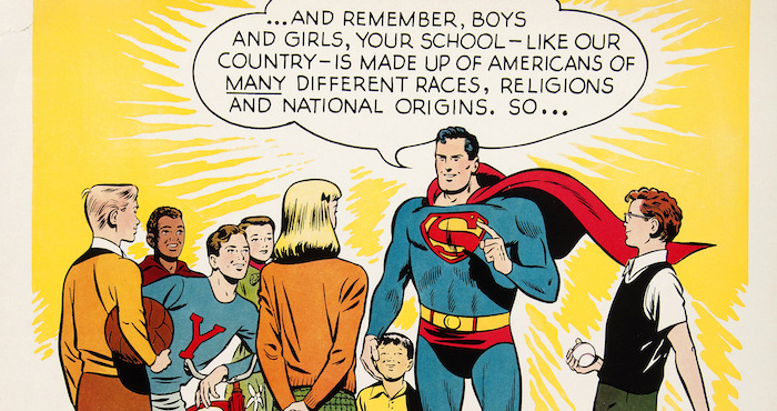 Superman is a patriotic American Blank Meme Template