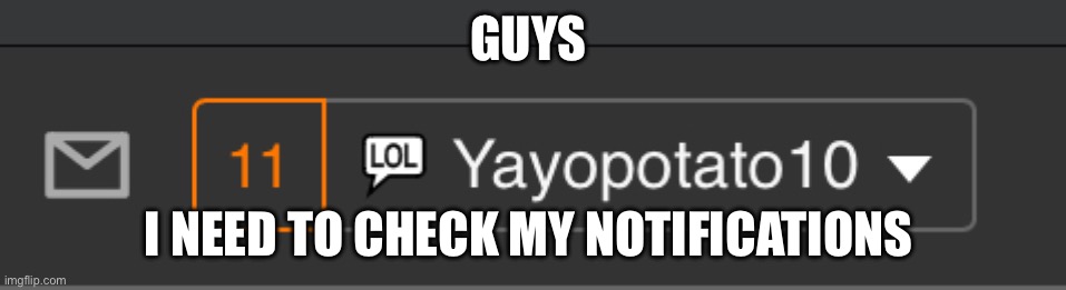 Wow | GUYS; I NEED TO CHECK MY NOTIFICATIONS | image tagged in imgflip | made w/ Imgflip meme maker