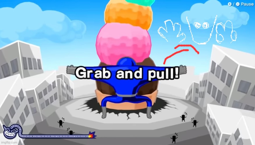 A grab and pull can act like fuel! | image tagged in grace,roblox,grace mime | made w/ Imgflip meme maker