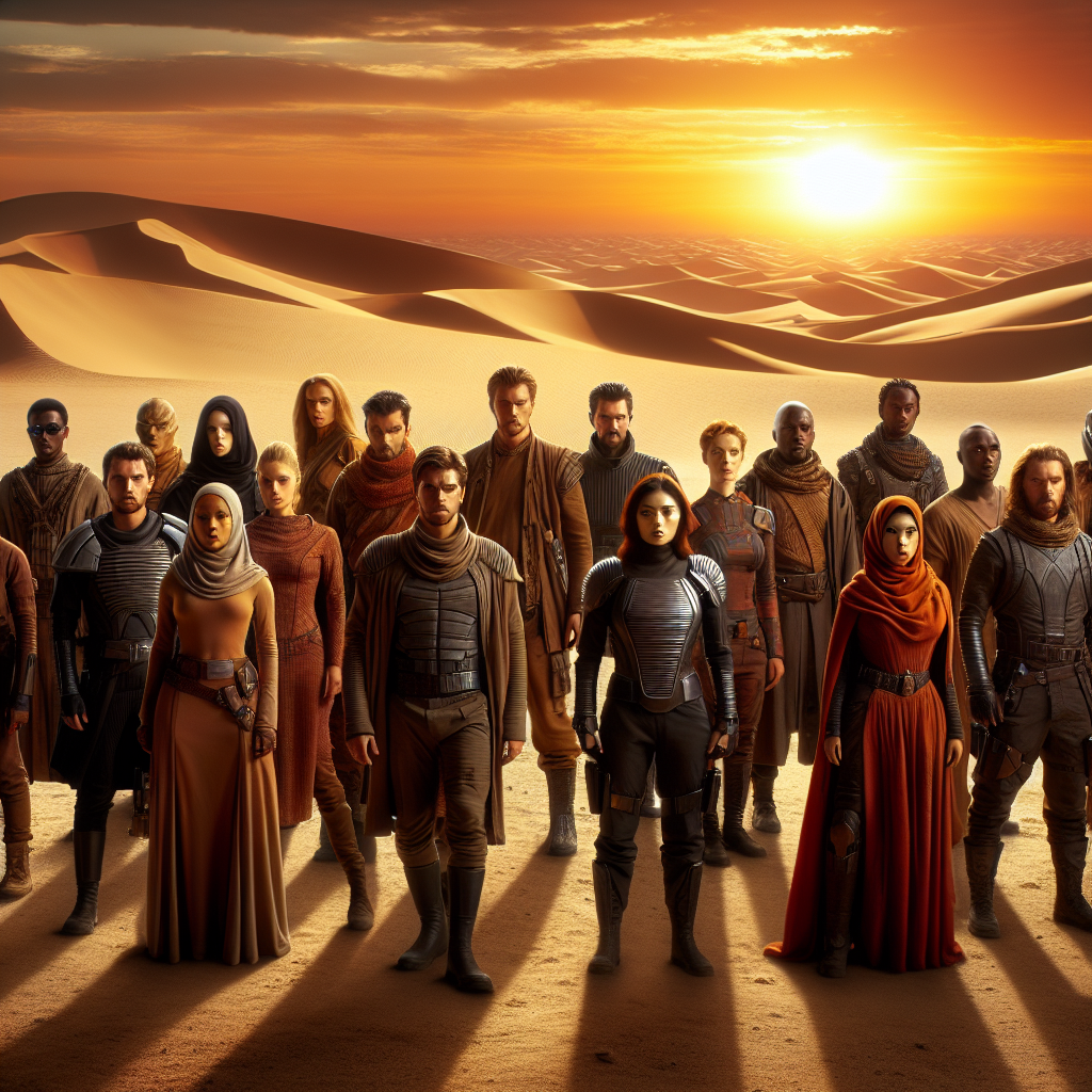 Dune themed group Blank Meme Template