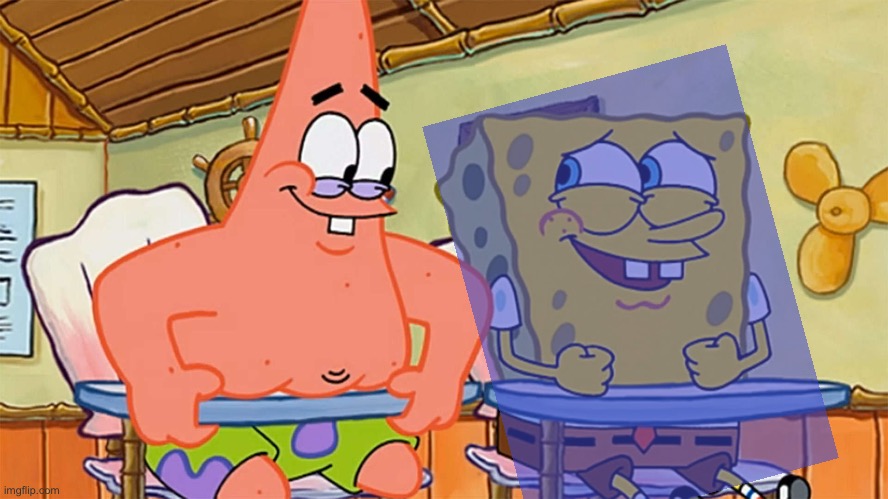 spongebob and patrick humor | image tagged in spongebob and patrick humor | made w/ Imgflip meme maker