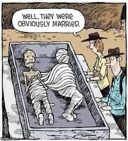Obviously married | image tagged in repost,married | made w/ Imgflip meme maker