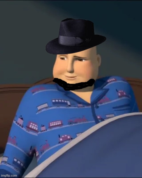 Neckbeard sir topham hat (funny and ugly) | image tagged in funny,thomas the tank engine,ugly,neckbeard | made w/ Imgflip meme maker