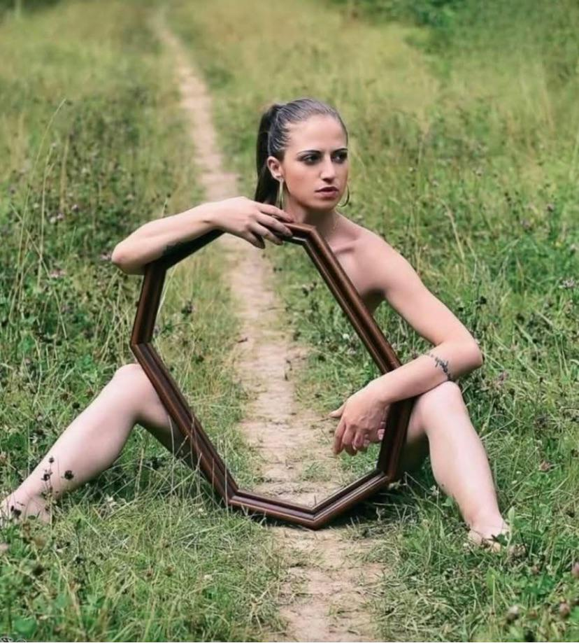 Girl Mirror Blank Meme Template