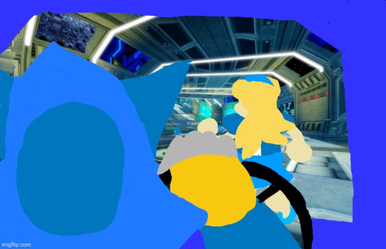 Metal Sonic getting his revenge on Shadow for running him over | made w/ Imgflip meme maker