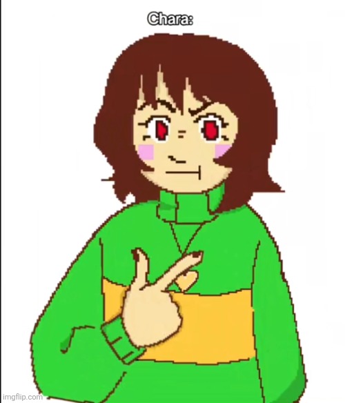 Chara | image tagged in chara | made w/ Imgflip meme maker