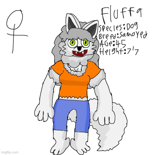 New dog oc | image tagged in sans of topic | made w/ Imgflip meme maker