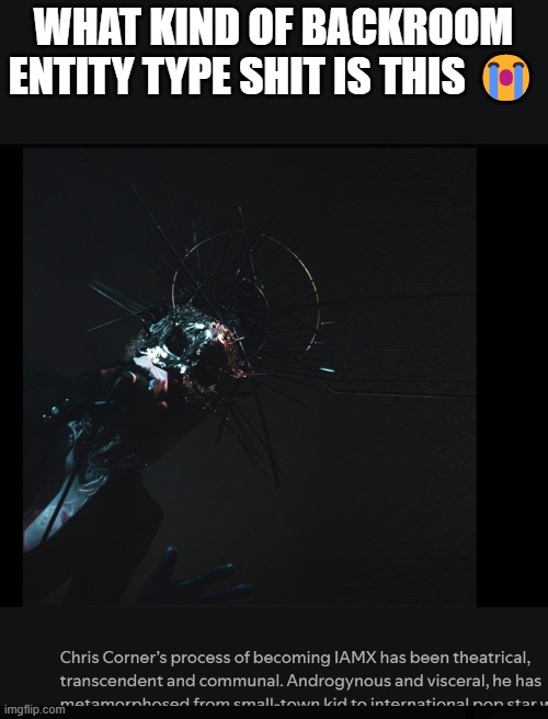 guh | WHAT KIND OF BACKROOM ENTITY TYPE SHIT IS THIS 😭 | made w/ Imgflip meme maker