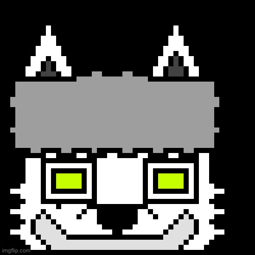 I tried making Fluffa in Pixilart | made w/ Imgflip meme maker