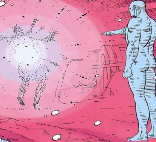 Doctor Manhattan | image tagged in doctor manhattan | made w/ Imgflip meme maker