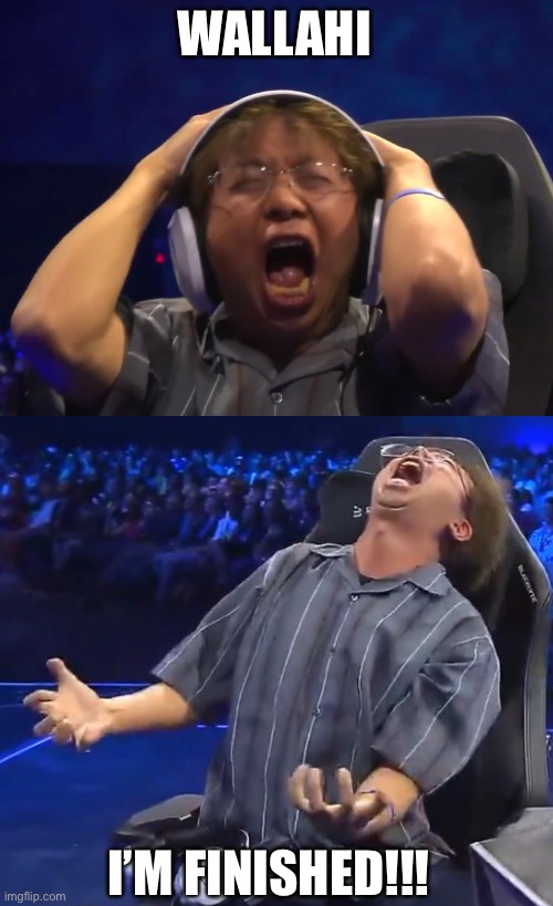 Koji Wallahi I’m Finished!!! | WALLAHI; I’M FINISHED!!! | image tagged in memes,reactions,funny memes | made w/ Imgflip meme maker