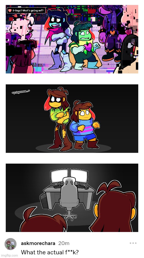 So... in other news, Akanemnon is going insane. | image tagged in twin runes,im fuckjng dying | made w/ Imgflip meme maker