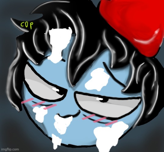 I lasted 49 seconds | image tagged in c0p drawing | made w/ Imgflip meme maker