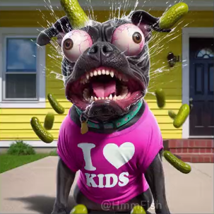i love kids dog meme Blank Meme Template