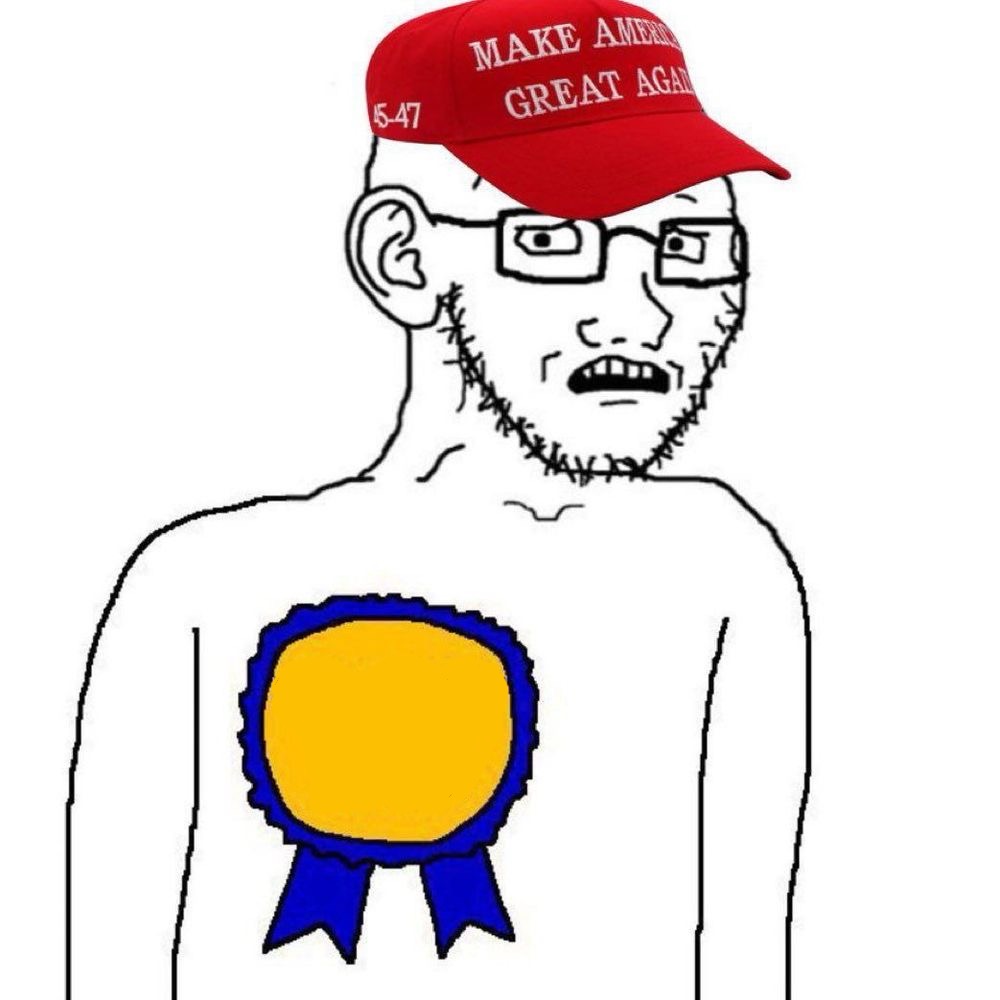 Fell for it again award blank MAGA Blank Meme Template