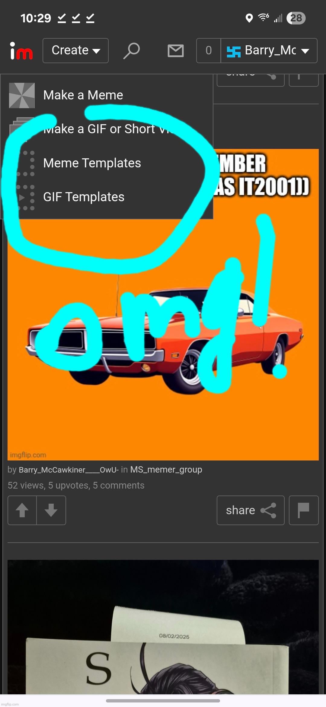 They added gif template making after 15years | made w/ Imgflip meme maker