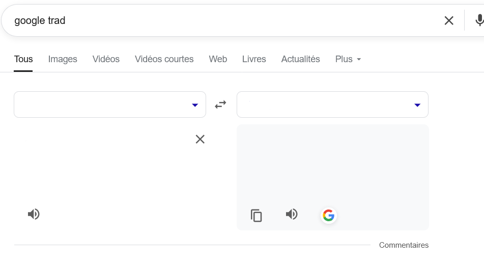 google trad Blank Meme Template