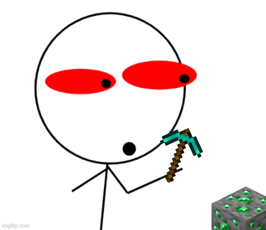 chat, i think he yearns for the mines | made w/ Imgflip meme maker