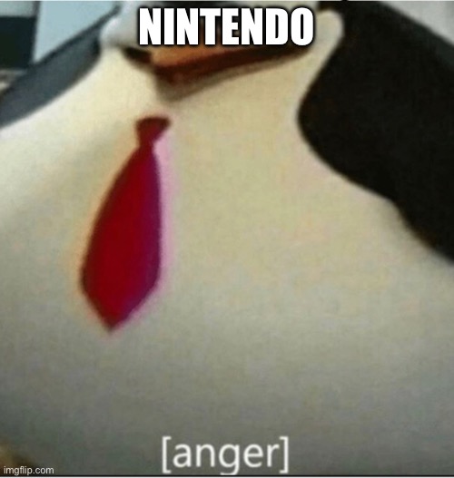 NINTENDO | image tagged in anger | made w/ Imgflip meme maker