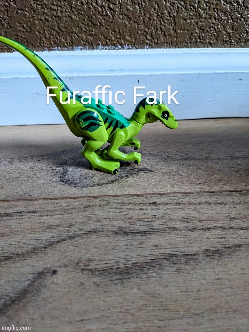 Furaffic Fark | image tagged in dinosaur,legos | made w/ Imgflip meme maker