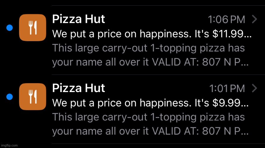 Darn they raised the price of happiness | made w/ Imgflip meme maker