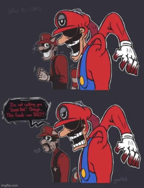 Poor OMEGA | image tagged in comic | made w/ Imgflip meme maker