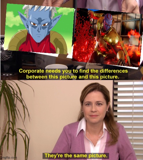 Mira and Akane are basically the same character | image tagged in memes,they're the same picture,xenoverse,jump force | made w/ Imgflip meme maker