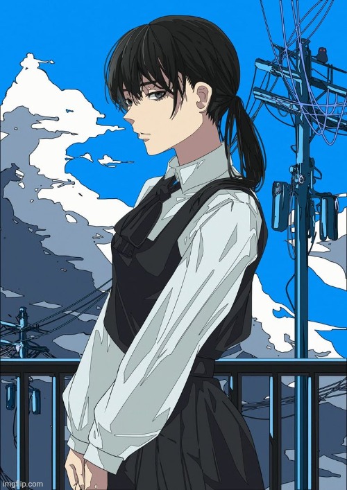 I LOVE MY GLORIOUS MAJESTIC QUEEN ASA MITAKA FROM CHAINSAW MAN | image tagged in asa mitaka,chainsaw man | made w/ Imgflip meme maker