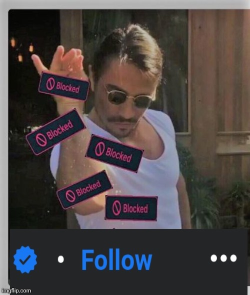 You've been Blocked  | image tagged in you've been blocked | made w/ Imgflip meme maker