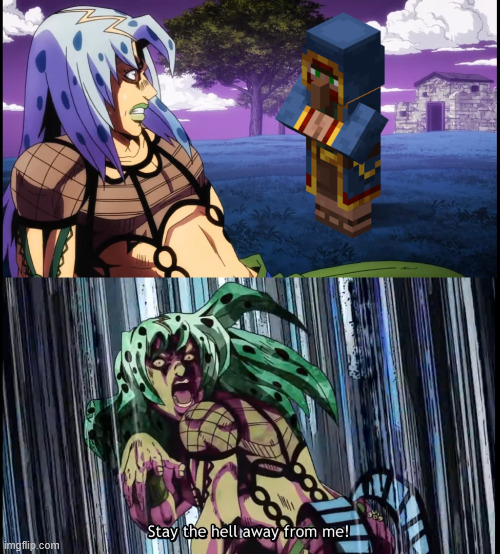 Diavolo Stay the Hell Away from Me | image tagged in diavolo stay the hell away from me | made w/ Imgflip meme maker