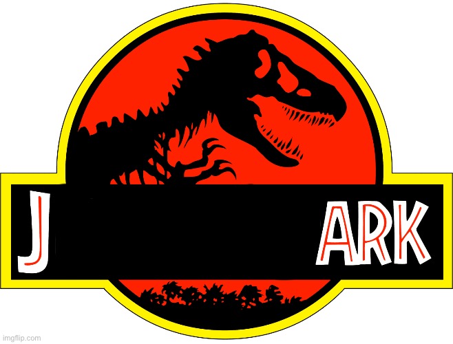 Jark | image tagged in jurassic park logo | made w/ Imgflip meme maker
