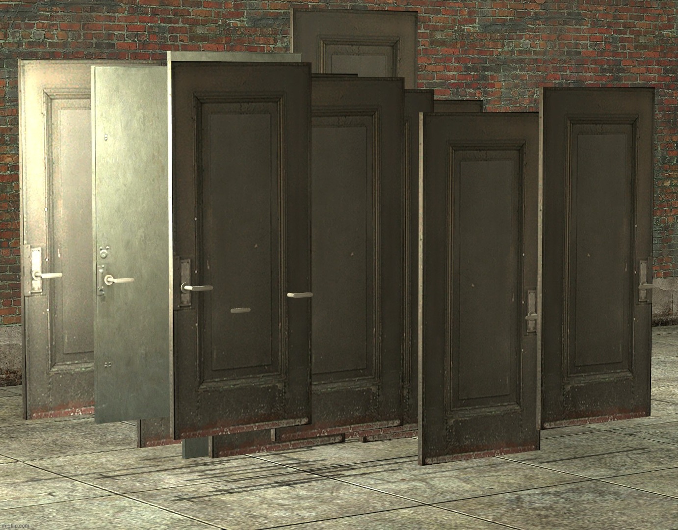 just a few more doors | made w/ Imgflip meme maker