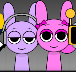 Two Bunnies again Blank Meme Template