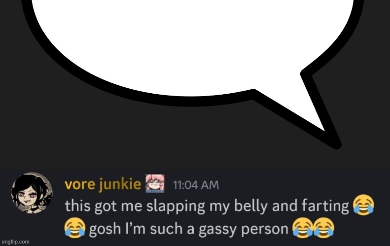 image tagged in speech bubble transparent,this got me slapping my belly | made w/ Imgflip meme maker