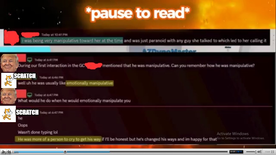 SCRATCH SCRATCH | made w/ Imgflip meme maker