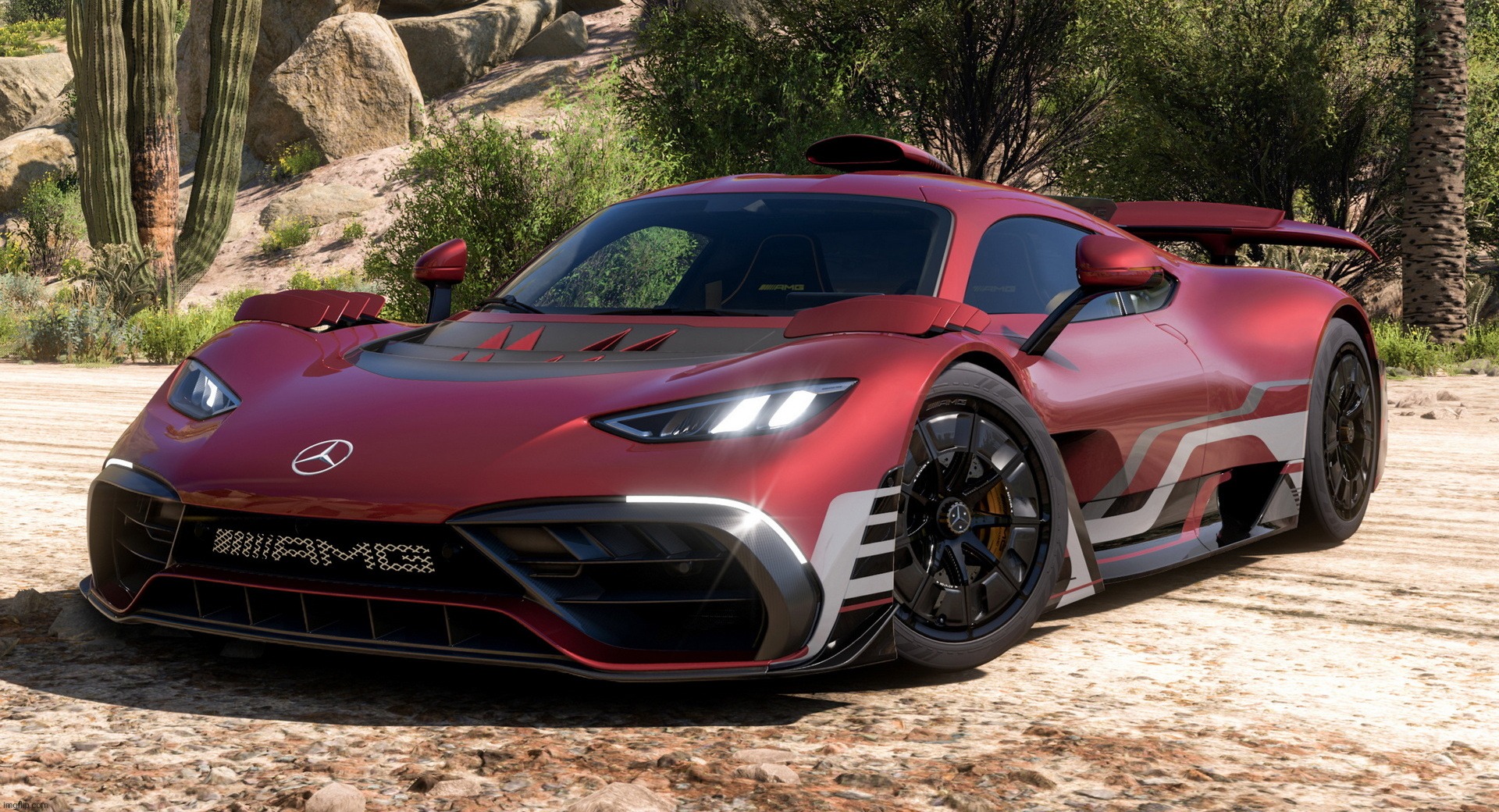 Mercedes AMG One Forza Horizon Edition | image tagged in mercedes amg one forza edition,forza horizon | made w/ Imgflip meme maker
