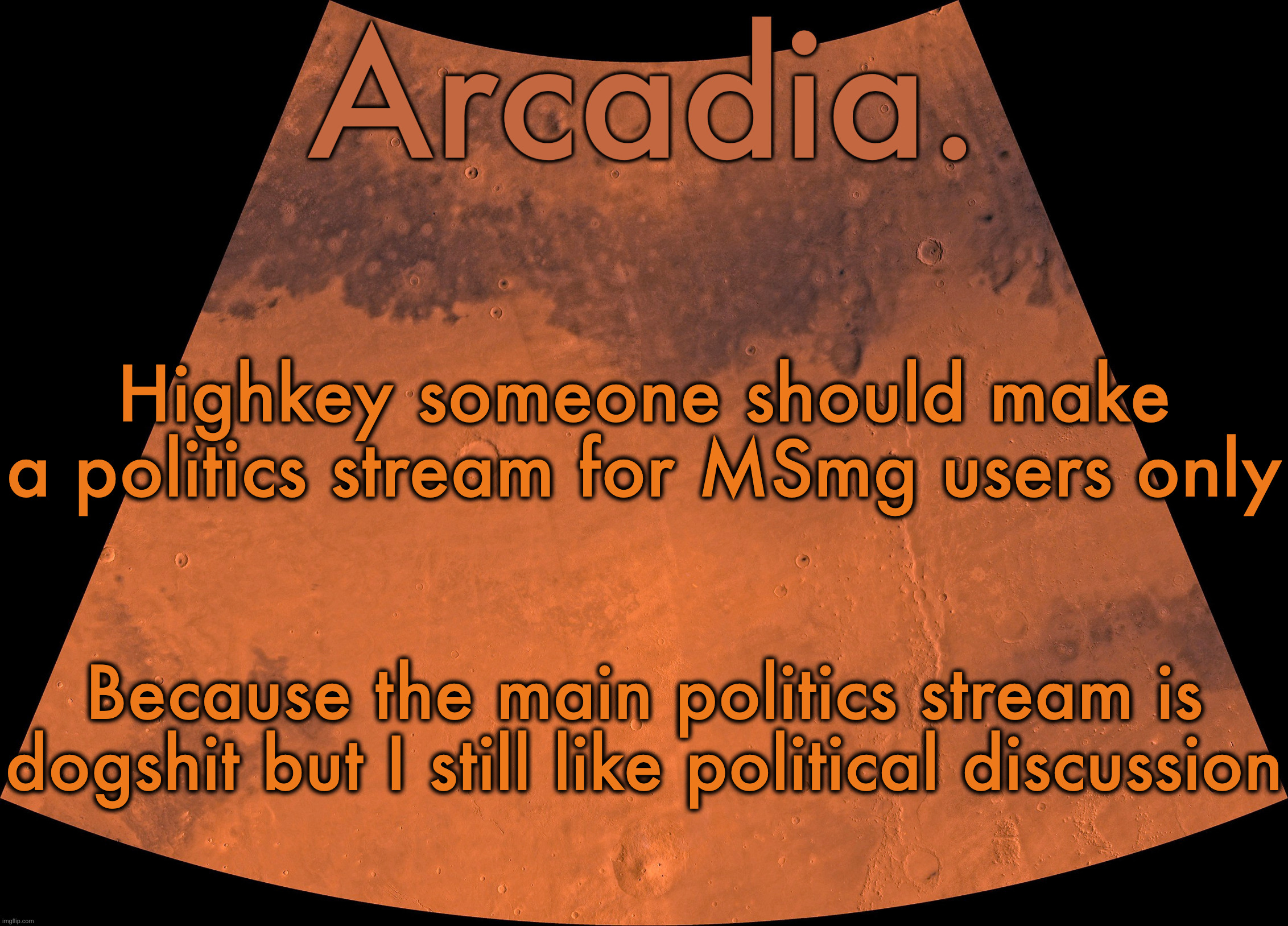 Also because MSmg users here debate politics much more intelligently than the boomers here do | Highkey someone should make a politics stream for MSmg users only; Because the main politics stream is dogshit but I still like political discussion | image tagged in silver announcement template 19 0 template | made w/ Imgflip meme maker