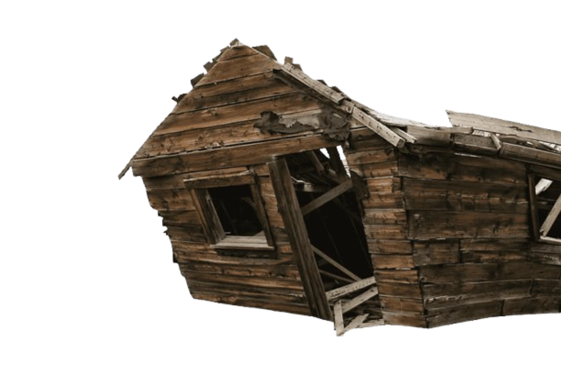 Run Down Shack Blank Meme Template