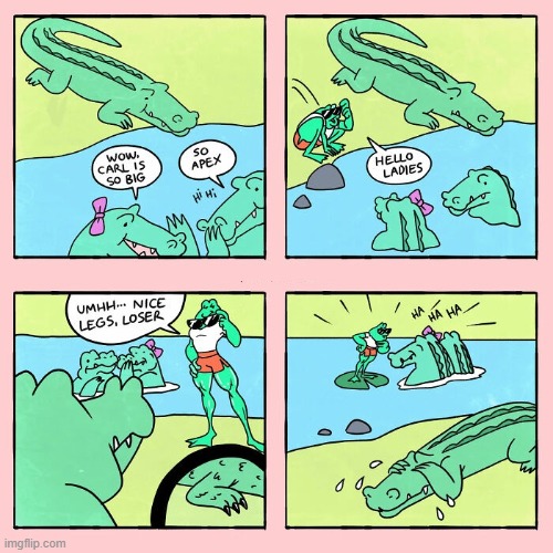 Nice Legs | image tagged in comics | made w/ Imgflip meme maker