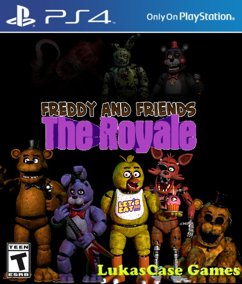 The Royale | image tagged in ps4 case | made w/ Imgflip meme maker