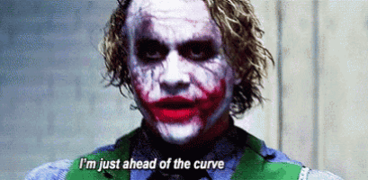 Ahead of the curve Blank Meme Template