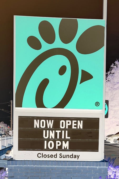 ChicK-fil-A | image tagged in chickfila,logo land,pop art,yonkers,august 2025,brian einersen | made w/ Imgflip meme maker